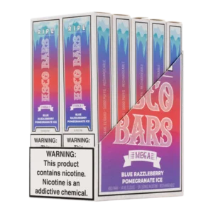 blue razzleberry pomegranate ice esco bar